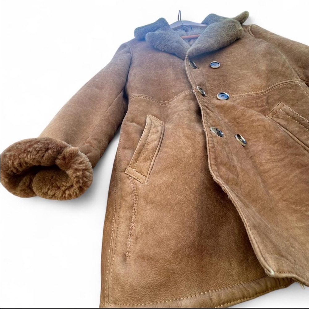 Vintage 70s Sheerling Men’s Coat - Oslo - Picture 3 of 7